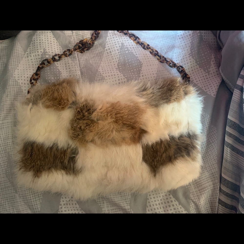 Fur purse